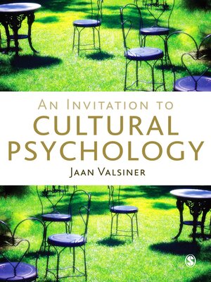 cover image of An Invitation to Cultural Psychology